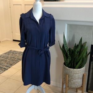 SOLD DVF shirt dress